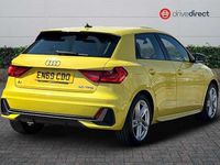 Used Audi A1 Sportback S-Line 116 HP (85 kW) 2020 Yellow Hatchback