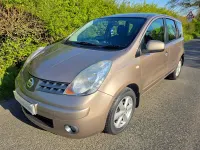 Begagnad Nissan Note Acenta 110 HK (80 kW) 2007 Beige Halvkombi
