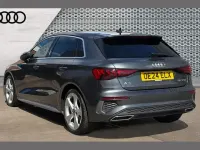 Used Audi A3 S-Line 110 HP (80 kW) 2024 Grey Hatchback