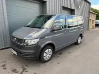 Begagnad VW Transporter Startline 2024 Grå Van