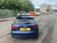 Used Audi A3 S-Line 2015 Blue Hatchback