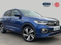 Used VW T-Cross R-line 110 HP (80 kW) 2022 Blue SUV