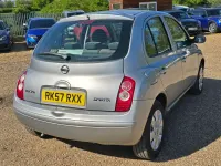 Used Nissan Micra 79 HP (58 kW) 2007 Silver Hatchback