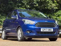 Used Ford Ka Plus Zetec 85 HP (62 kW) 2017 Blue Hatchback