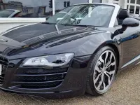 Used Audi R8 Spyder Design 525 HP (386 kW) 2012 Black Cabriolet