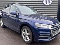 Used Audi Q5 S-Line 190 HP (139 kW) 2019 Blue SUV