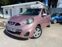 Used Nissan Micra Acenta 2014 Pink Hatchback