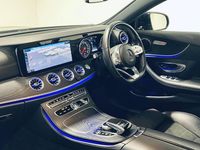 Used Mercedes E220 AMG line 194 HP (142 kW) 2018 Black Coupe