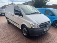 Used Mercedes Vito 136 HP (100 kW) 2014 White Van
