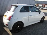 Used Fiat 500 S 69 HP (50 kW) 2015 White Hatchback