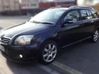 Used Toyota Avensis T4 124 HP (91 kW) 2007 Black Estate