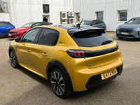 Used Peugeot e-208 GTi 100 kW (136 HP) 2022 Yellow Hatchback