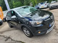 Used Vauxhall Crossland X S 99 HP (72 kW) 2018 Black SUV