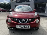 Used Nissan Juke Acenta 110 HP (80 kW) 2012 Red SUV
