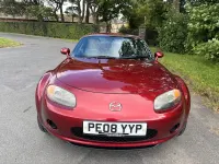 Used Mazda MX5 126 HP (92 kW) 2008 Red Cabriolet