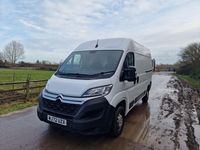 Used Citroën Relay 138 HP (101 kW) 2022 White Van