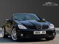 Used Mercedes SLK55 AMG AMG 360 HP (264 kW) 2006 Black Cabriolet