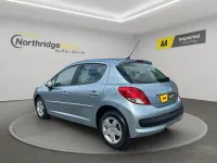 Used Peugeot 207 95 HP (69 kW) 2010 Blue Hatchback