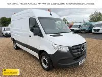 Used Mercedes Sprinter 163 HP (119 kW) 2019 White Van
