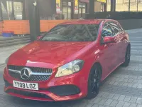 Used Mercedes A200 AMG line 2015 Red Hatchback