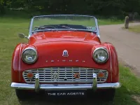 Used Triumph TR3 1959 Red Cabriolet