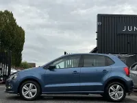 Used VW Polo Match 88 HP (64 kW) 2016 Blue Hatchback