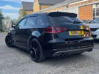 Used Audi S3 Sportback Advanced 300 HP (220 kW) 2016 Black Hatchback