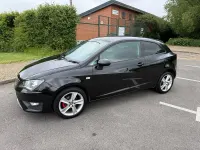 Used Seat Ibiza FR 90 HP (66 kW) 2016 Black Hatchback