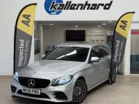 Used Mercedes C220 AMG line 194 HP (142 kW) 2020 Silver Estate