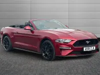 Used Ford Mustang 290 HP (213 kW) 2018 Ruby red Cabriolet