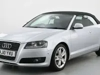 Used Audi A3 Cabriolet Sport 2010 Silver Cabriolet