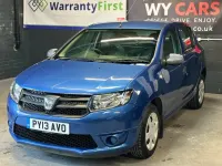 Used Dacia Sandero Ambiance 75 HP (55 kW) 2013 Blue Hatchback