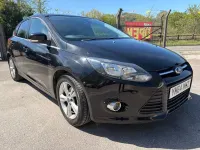 Used Ford Focus Zetec 2014 Black Hatchback