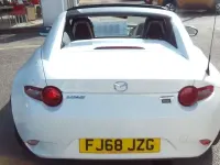 Used Mazda MX5 160 HP (117 kW) 2018 White Cabriolet