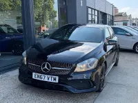 Used Mercedes A200 AMG line 2018 Black Hatchback