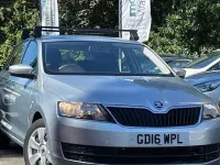 Used Skoda Rapid 90 HP (66 kW) 2016 Grey Hatchback
