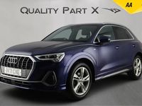 Used Audi Q3 S-Line 150 HP (110 kW) 2021 Blue SUV