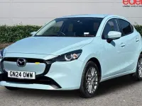 Used Mazda 2 Exclusive-Line 116 HP (85 kW) 2024 Blue Hatchback