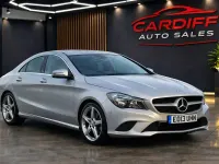 Usado Mercedes CLA220 170 CV (125 kW) 2013 Plateado Berlina