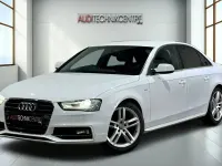 Used Audi A4 S-Line 150 HP (110 kW) 2014 White Sedan