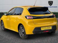 Used Peugeot 208 Active+ 99 HP (72 kW) 2023 Yellow Hatchback