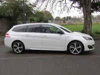 Used Peugeot 308 GT-line 2017 White Estate