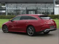 Used Mercedes CLA220 AMG Line Premium 187 HP (137 kW) 2022 Red Coupe