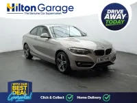 Used BMW 218 Sport Line 150 HP (110 kW) 2017 Silver Coupe