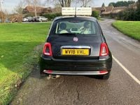 Used Fiat 500 Lounge 69 HP (50 kW) 2018 Black Hatchback
