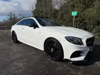 Used Mercedes E350 AMG Line Premium Plus 2020 White Coupe