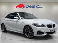Used BMW 220 M Sport 2018 White Cabriolet
