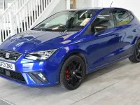 Used Seat Ibiza FR 95 HP (69 kW) 2021 Blue Hatchback