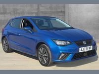 Used Seat Ibiza SE Technology 95 HP (69 kW) 2024 Metallic  saphire blue Hatchback