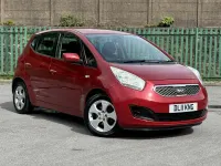 Used Kia Venga 125 HP (91 kW) 2011 Red Hatchback